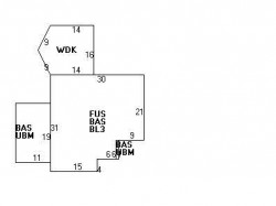25 Burnside Rd, Newton MA  02461-1401 floor plan