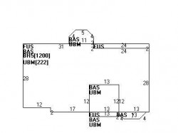 237 Upland Ave, Newton MA  02461-2002 floor plan