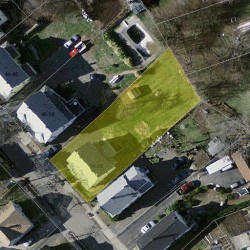 54 Cook St, Newton MA  02458-1336 aerial view