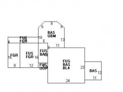 5 Bemis Rd, Newton MA  02460-1204 floor plan