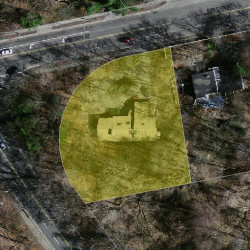 500 Beacon St, Newton MA 02459 aerial view