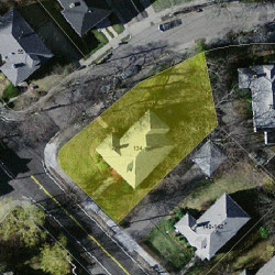 134 Langley Rd, Newton MA 02459-2056 aerial view