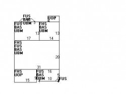 12 Warwick Rd, Newton MA 02465-1724 floor plan