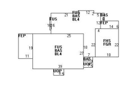 93 Dartmouth St, Newton MA 02465-2801 floor plan