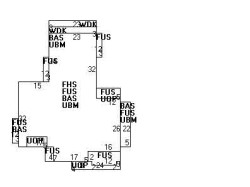186 Highland Ave, Newton MA 02465-2510 floor plan