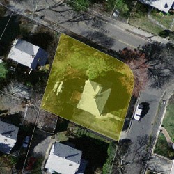 5 Dudley Rd, Newton MA 02459-2514 aerial view