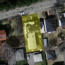 30 Bowers St, Newton MA 02460-1903 aerial view