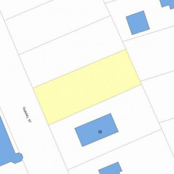 44 Chapel St, Newton MA 02458-1011 plot plan