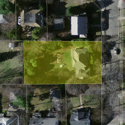 9 Applegarth St, Newton MA 02459-1110 aerial view