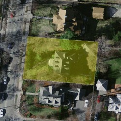 944 Centre St, Newton MA 02459-1266 aerial view