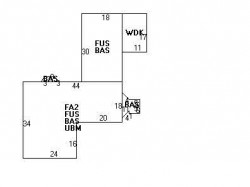336 Newtonville Ave, Newton MA 02460-2012 floor plan