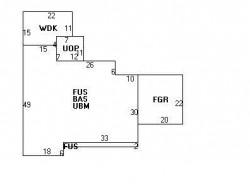 40 Montrose St, Newton MA 02458-2718 floor plan