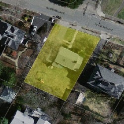 50 Hunnewell Ave, Newton MA 02458-2217 aerial view