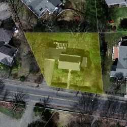 174 Highland St, Newton MA 02465-2412 aerial view