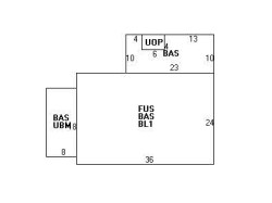 8 Shornecliffe Rd, Newton MA 02458-2438 floor plan