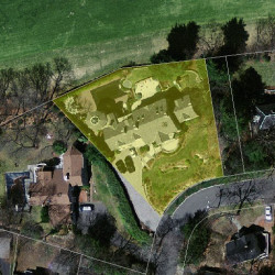 39 Caroline Park, Newton MA 02468-1101 aerial view