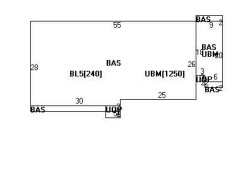 46 Juniper Ln, Newton MA  02459-2861 floor plan