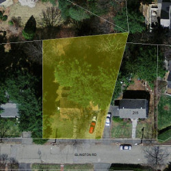 221 Islington Rd, Newton MA  02466-1022 aerial view