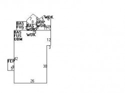 142 Cabot St, Newton MA 02458-2536 floor plan