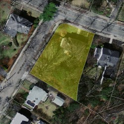 218 Mill St, Newton MA 02460-2444 aerial view