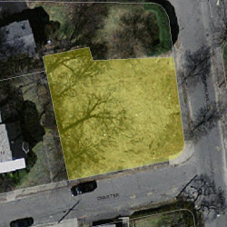 7 Omar Ter, Newton MA 02460-1604 aerial view