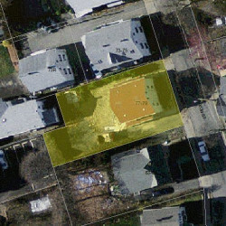77 Faxon St, Newton MA 02458-1034 aerial view
