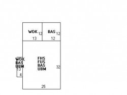 117 Parker Ave, Newton MA  02461-1814 floor plan