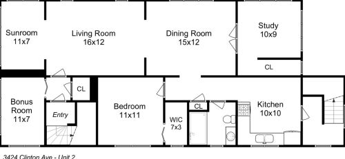 3424 Clinton Ave, Forest View IL 60402-3322 exterior