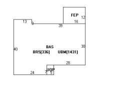 60 Brookline St, Newton MA 02467 floor plan