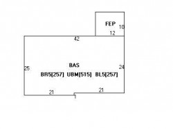 275 Spiers Rd, Newton MA  02459-3705 floor plan