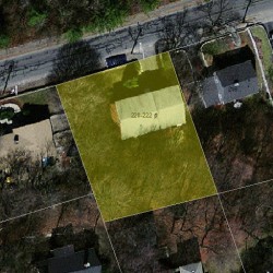 222 Austin St, Newton MA 02465-2501 aerial view