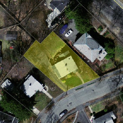 9 Day St, Newton MA 02466-2906 aerial view