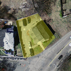 31 Winchester St, Newton MA 02461-1718 aerial view
