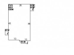 25 Bridges Ave, Newton MA 02460-2016 floor plan