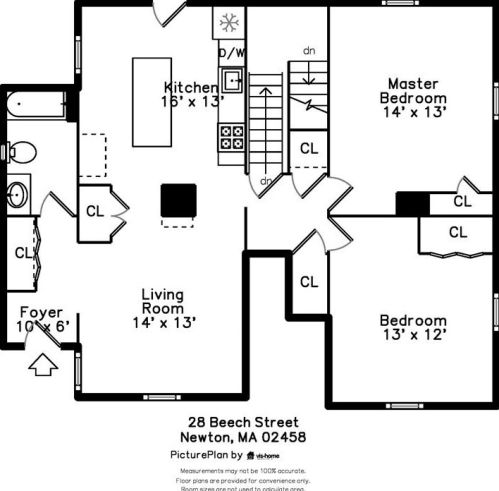 28 Beech St, Newton MA  02458-1026 exterior