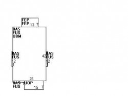 36 Washburn St, Newton MA  02458-1304 floor plan