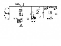 26 Alba Cir, Newton MA  02458-2303 floor plan