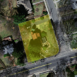 1403 Beacon St, Newton MA 02468-1640 aerial view