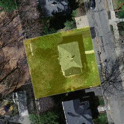 57 Kenwood Ave, Newton MA 02459-1421 aerial view