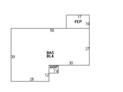 3 Cotton St, Newton MA  02458-2619 floor plan