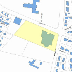 330 Homer St, Newton MA 02459-1429 plot plan