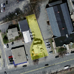 1149 Washington St, Newton MA 02465-2120 aerial view