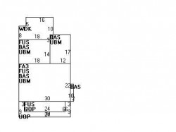 104 Carver Rd, Newton MA 02461-1338 floor plan
