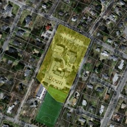 12 Studio Rd, Newton MA 02466-2809 aerial view