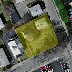 65 Bridge St, Newton MA 02458-1103 aerial view