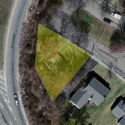 1 Quinobequin Rd, Newton MA 02462-1445 aerial view