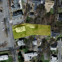 20 Linden St, Newton MA 02464-1412 aerial view