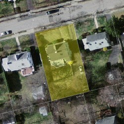 44 Halcyon Rd, Newton MA 02459-2432 aerial view