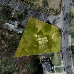 89 Gordon Rd, Newton MA 02468-1226 aerial view