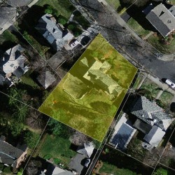 63 Mandalay Rd, Newton MA 02459-1318 aerial view